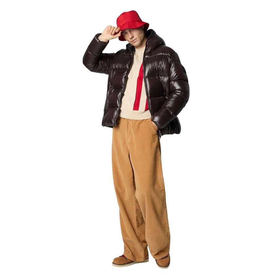 Edgard piumino animal free con cappuccio da uomo Save The Duck | D31280M/LOVE240009